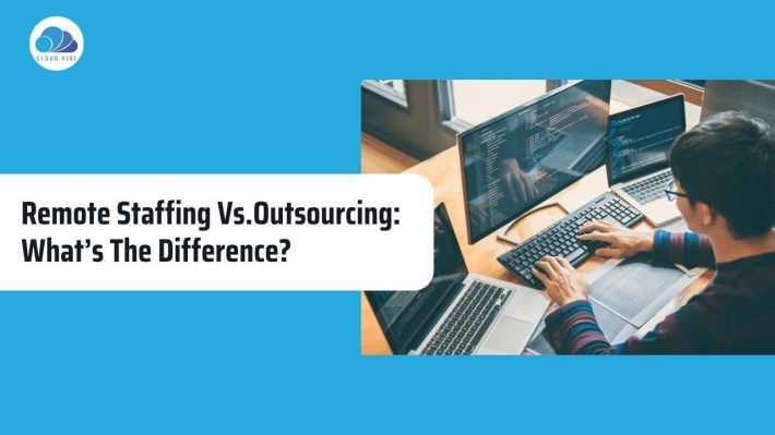 Remote staffing vs. outsourcing.