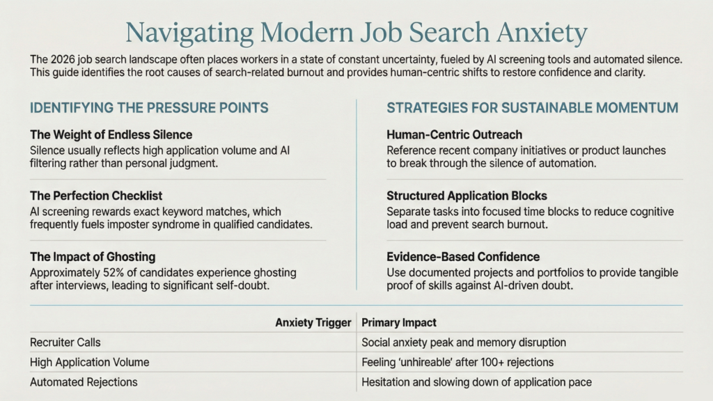 Job search anxiety