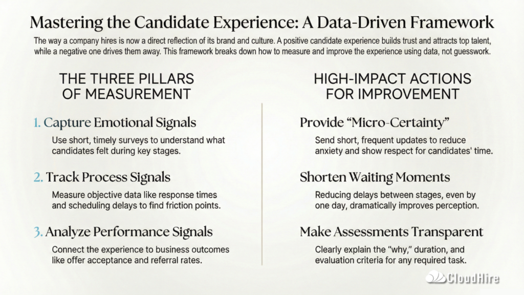 How to measure candidate experience